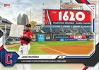 Jose Ramirez 2026 MLB TOPPS NOW 55 Image Variation SP