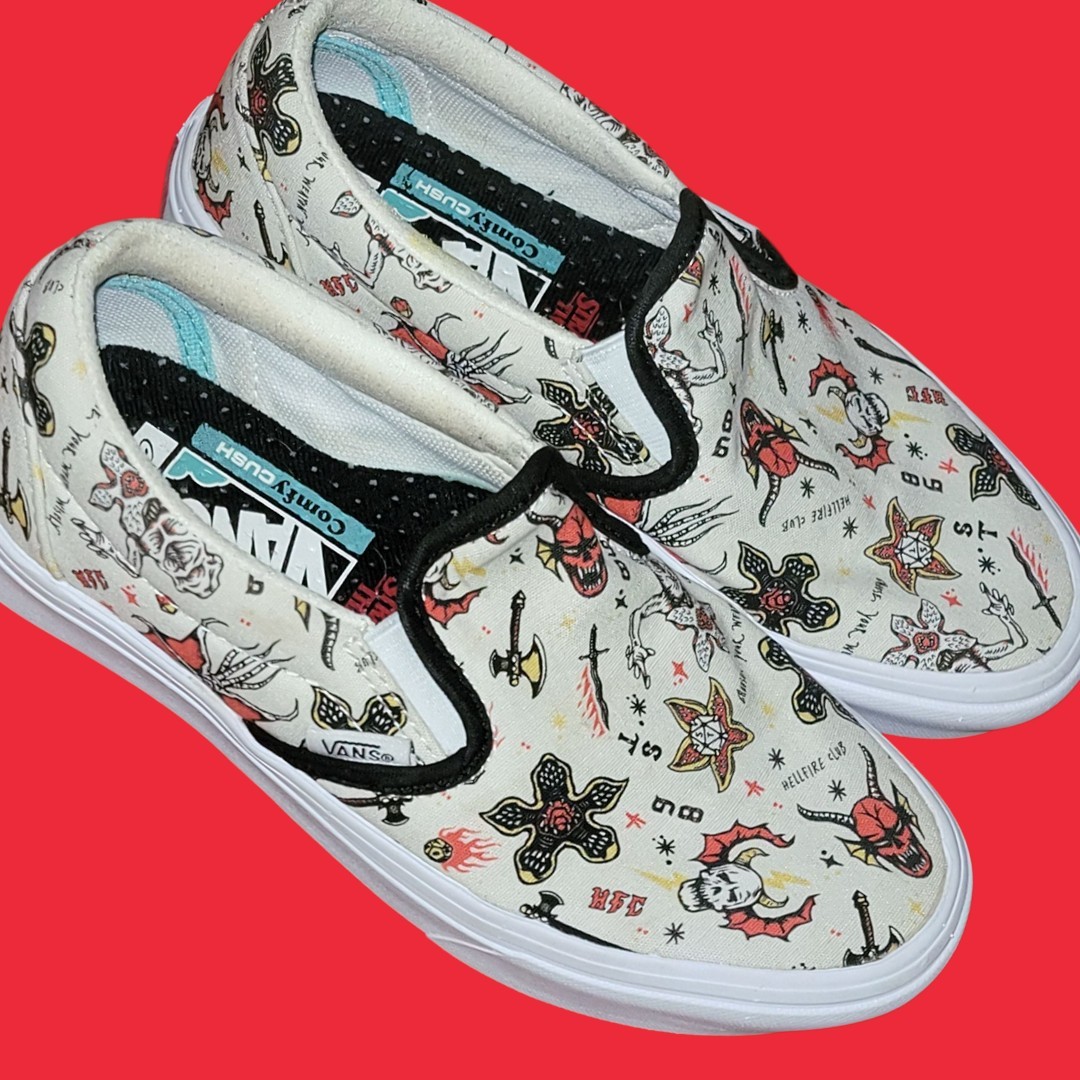 Vans Trainers Hellfire Stranger Things Collab - image 5