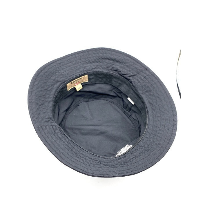 Supreme 22SS Burberry Crusher Hat Black Nylon Size M L Used Supreme 22SS Burberry Crusher Hat Black Nylon Size M L Used