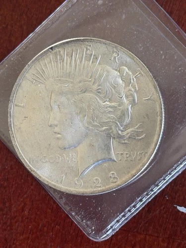 1923 Peace Silver Dollar VF Circulated 90% Silver US Coin