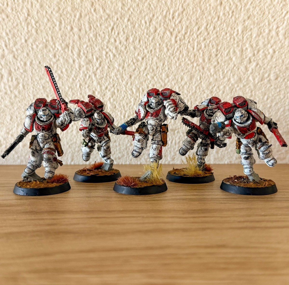 Warhammer 40k White Scars - Painted Assault Intercessors w/ Jump