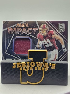 2019 Panini Spectra Max Impact Ryan Kerrigan Player-Worn Relic #MI-46 – 105/199