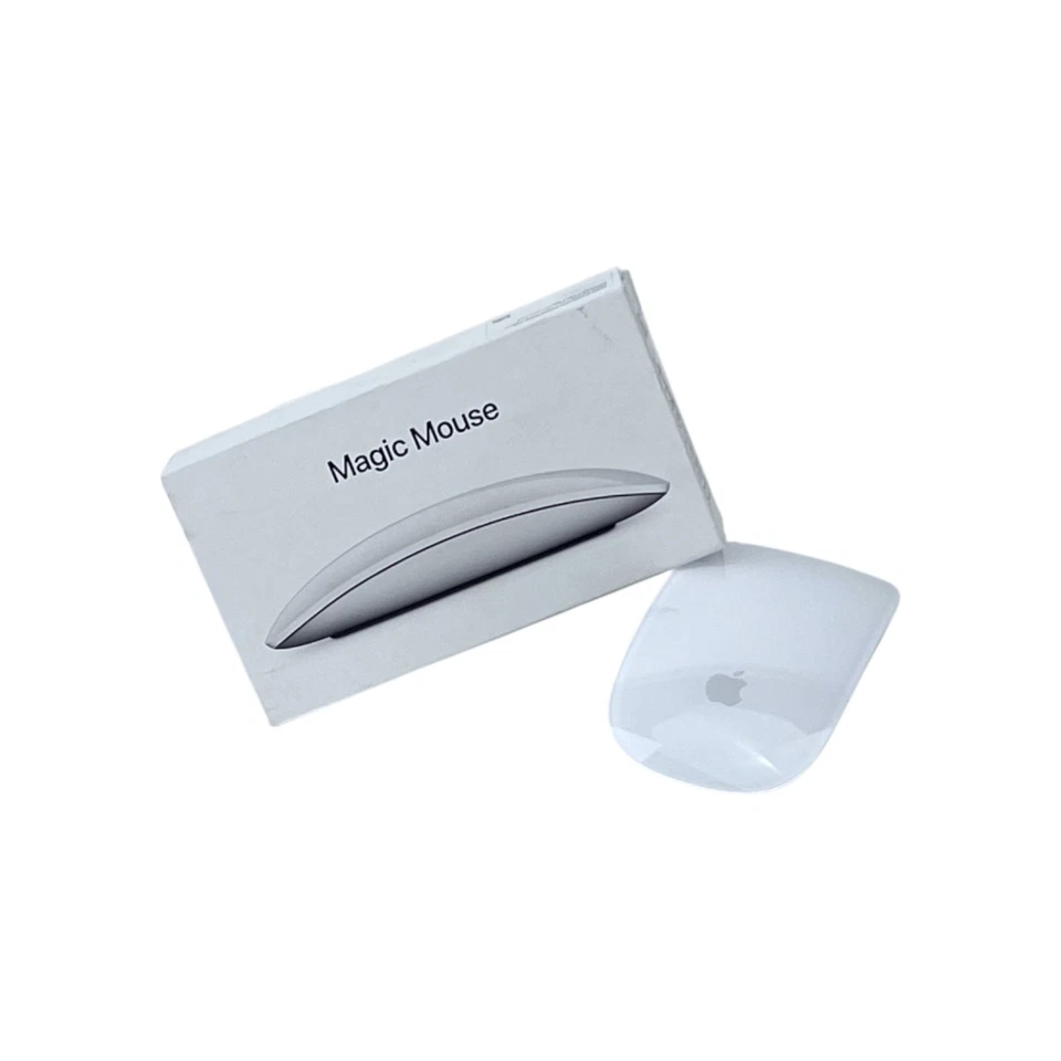 Apple Magic Mouse Bluetooth USB-C Akku aufladbar Mac iPad Weiß MultiTouch Weiß - Bild 2 von 4