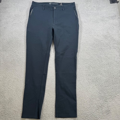 Vuori Everything Chino Men Performance Pants Blue Size 33x30 Stretch Casual