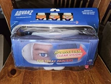 🥽 ADVANZ GOGGLES - Clear - for Spray Painting with 25 Film Advances