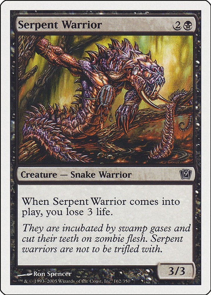 Serpent Warrior 9th Edition MP