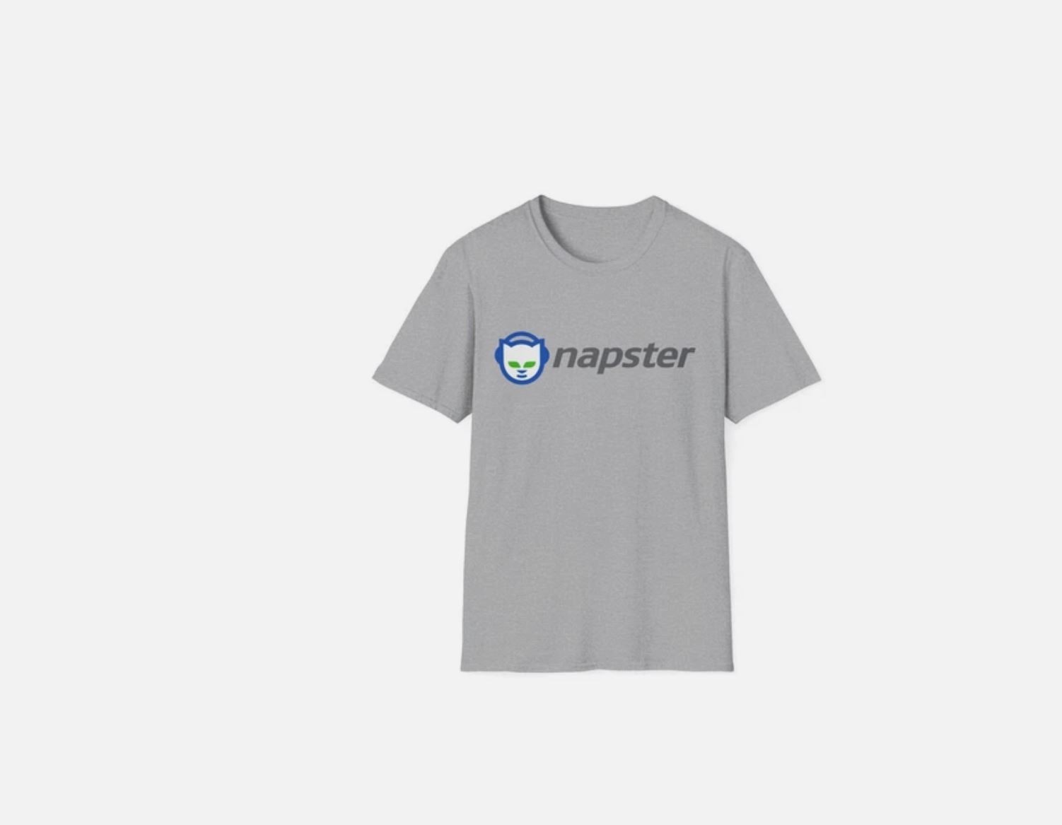 napster original logo tshirt