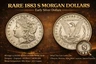 1883-S Morgan Silver Dollar - Very TOUGH - High Redbook AU/CIR ⭐644⭐ V2⭐