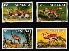 Senegal 875-878 MNH Wildlife #IH459