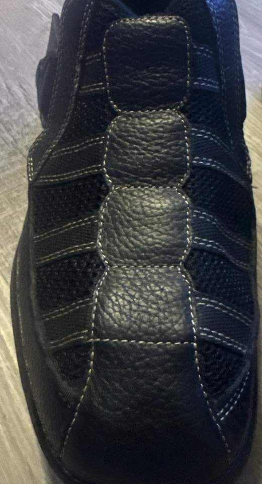 Dr. Comfort Black Edward X-Depth Shoes Adjustable Diabetic Men's Shoes Size 13 M - Image 2 of 4