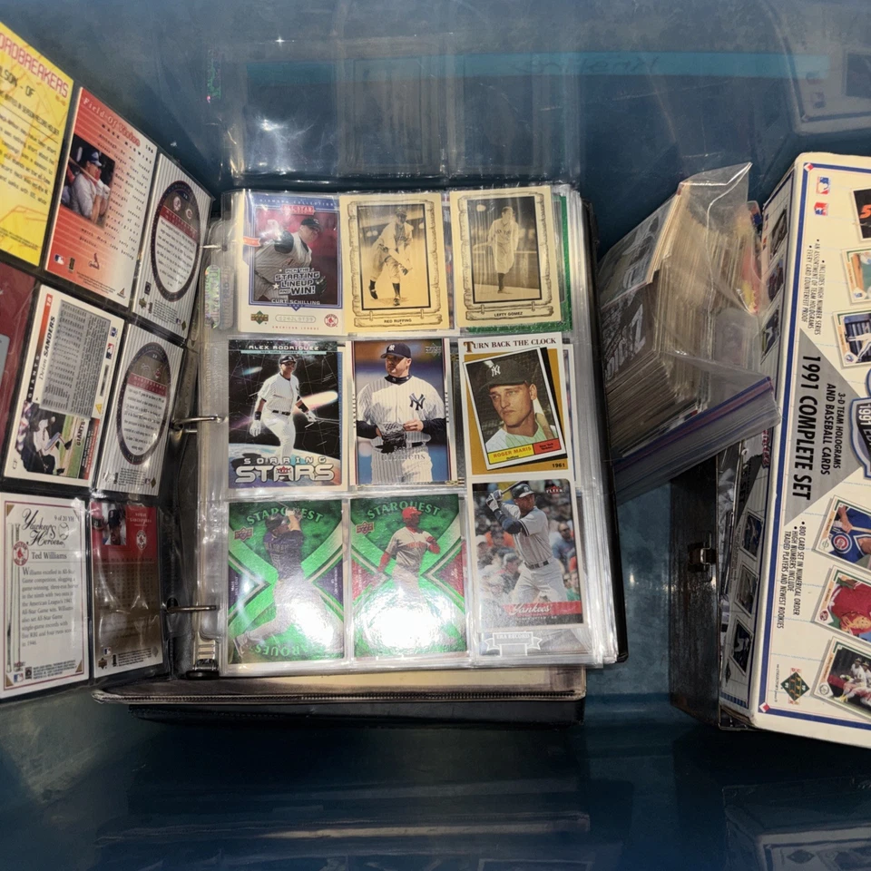 Lote de todas las tarjetas deportivas si más de 2k béisbol fútbol baloncesto etc. nuevas y raras Foto 2 de 4