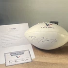 DeAndre Hopkins Signed Houston Texans Football Houston Texans Foundation COA
