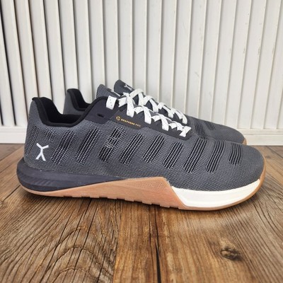 Flux Footwear Adapt Graphene XT CrossFit Shoes Womens Sz 8.5 Gray Gum Zero Drop