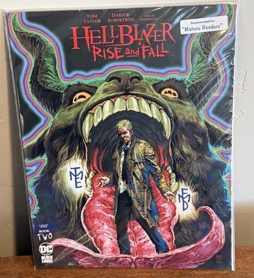 DC BLACK LABEL COMICS HELLBLAZER RISE AND FALL #2 2021 COVER B