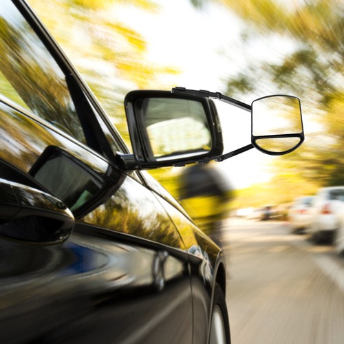 Extensión de espejo retrovisor universal con clip para remolque con doble espejo retrovisor - Imagen 7 de 12