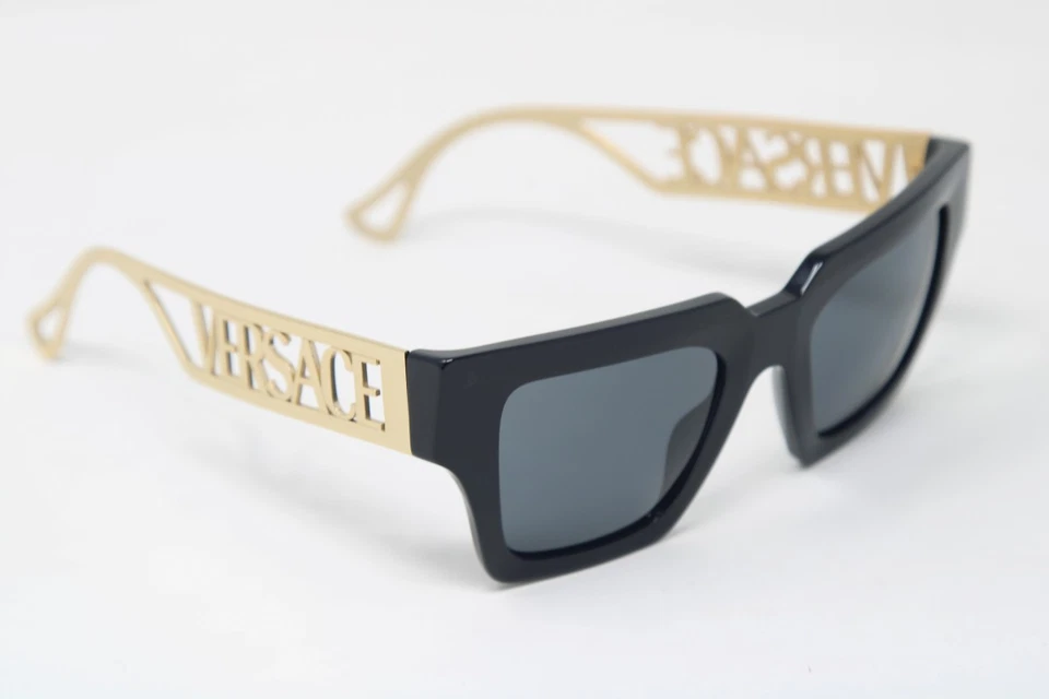 Gafas de sol para mujer Versace 4431 tono negro/dorado (LP9024316) Foto 3 de 4