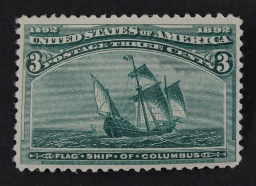 CKStamps: US Stamps Collection Scott#232 3c Columbian Mint NH OG