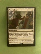 Rent Is Due 0011 Rare Marvel’s Spider-Man Magic The Gathering MTG SPM EN NM