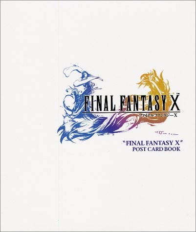 FINAL FANTASY X postcard book book form JP