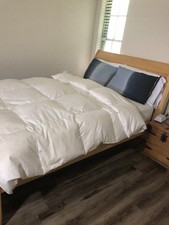 Ikea Mysa Ronn Down & Feather Duvet Comforter Insert Warmth Level 4 Twin 62x80”