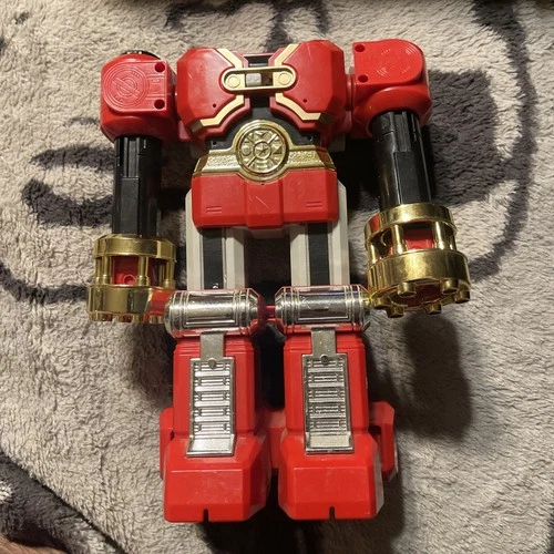 Power Rangers Zeo Red Battlezord Megazord Figure Deluxe DX Works Vintage 1996