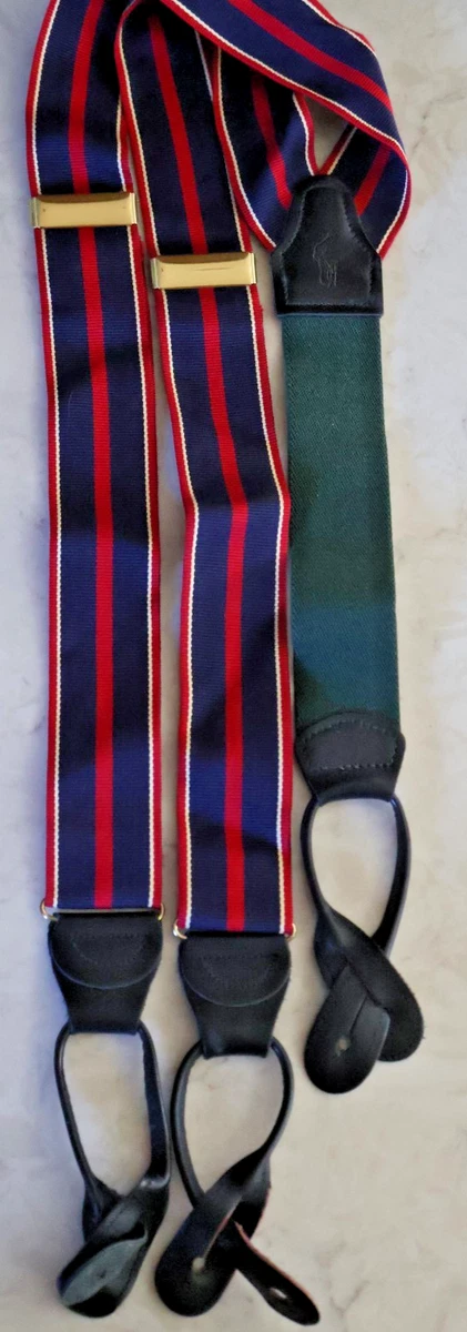 Polo Ralph Lauren 100% Silk Suspenders for Men for sale | eBay