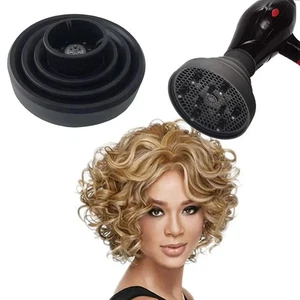 Femmes Universal Diffuseur cheveux Sèche-cheveux Diffuser pièce jointe Curly Wavy cheveux DIY