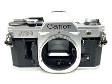 Canon AE-1 35mm SLR Camera Body Canon FD Silver - PARTIALLY Defective
