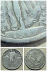 🔥 1917-S Type 1 Standing Liberty Quarter VG Details