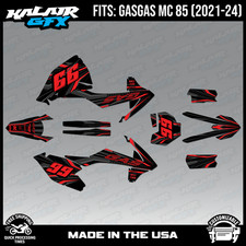 Graphics Kit for GasGas MC85 (2021-2024) Prime Series - RED-SHIFT