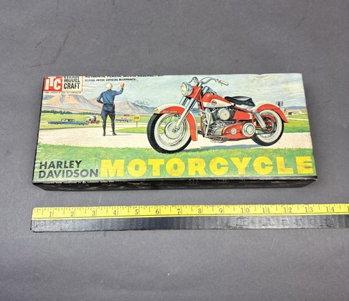 Vintage 1958 ITC Model Craft Harley Davidson DUO GLIDE Motorcycle-Super C@@L!