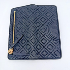 Vintage TORY BURCH Women's Long Wallet Fleming Quilted