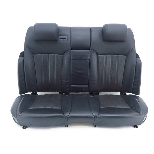 Sitzbank Rücksitzbank Schwarz Bentley CONTINENTAL FLYING SPUR 3W