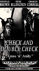 Check and Double Check (1930) $1.99 VHS FREEMAN GOSDEN,CHARLES CORRELL  VERYGOOD