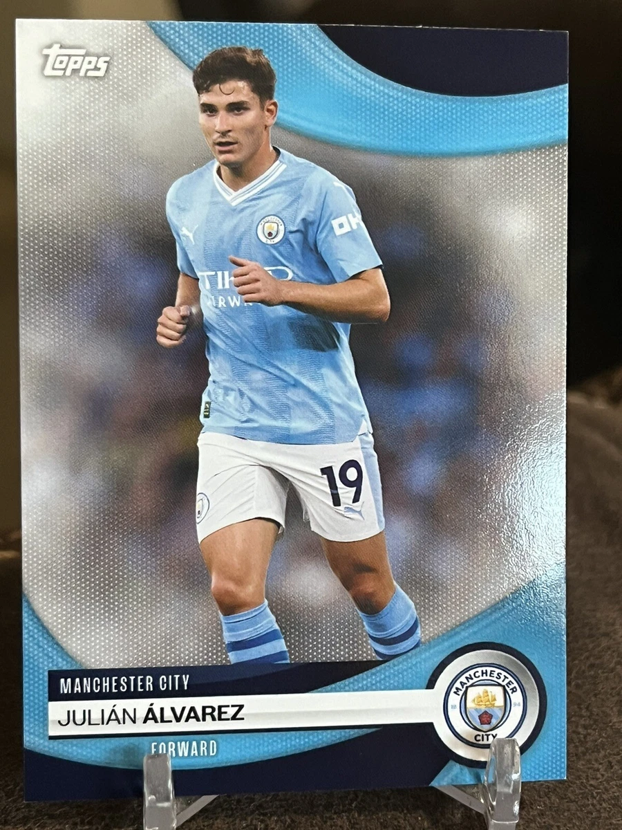 アルバレス23/24 2023-24 Topps Manchester City Team Set - Julian Alvarez #24 for