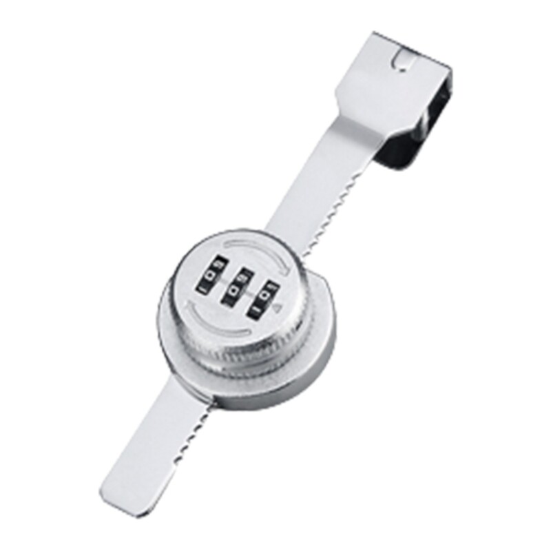 3Digit Combination Padlocks Password Lock Sliding Glass Door Lock Easy