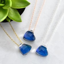 Mood Stone Necklace, Colour Change Necklace, Heart Mood Pendant