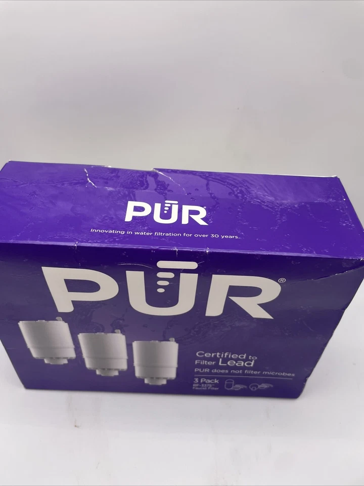 New PUR Faucet Mount Certified to Filter Lead - 3 Pack  Sealed (Box Sealed) - Image 2 of 4