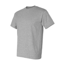 3 Qty Gildan Adult DryBlend 50/50 Heather Grey Sport T-Shirt G800 Medium New