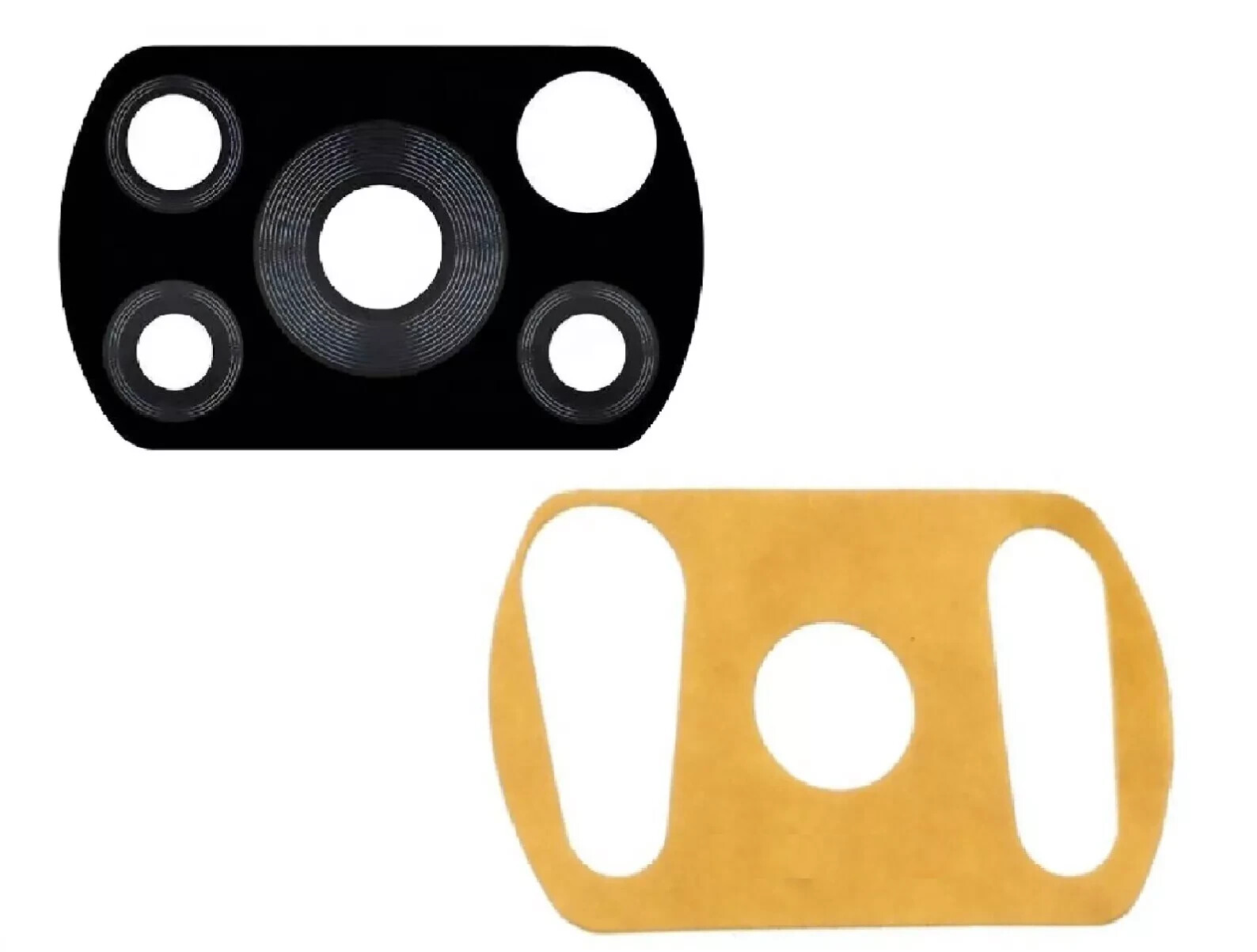 For Xiaomi Poco X3 Back Camera Glass Lens Replacement With Adhesive