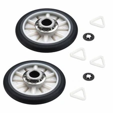 349241T 349241 DRYER DRUM ROLLER KIT FOR WHIRLPOOL KENMORE SEARS