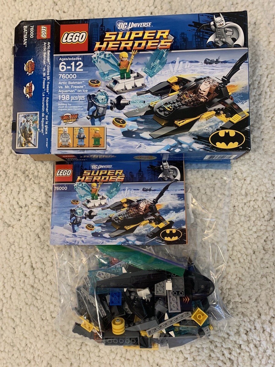 LEGO DC Super Heroes Arctic Batman v Mr. Freeze Aquaman on Ice No