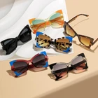 Oversized Cat Eye Sunglasses for Women Trendy UV Protection Butterfly Purple