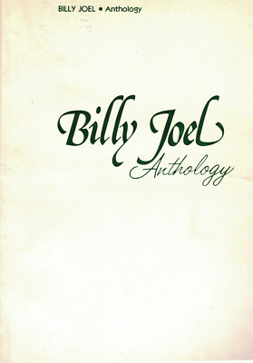 BILLY JOEL Anthology songbook 1970s book LYRICS Sheet Music photos