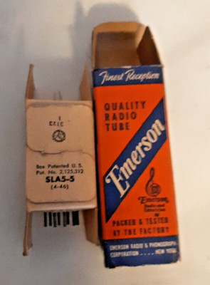 Emerson 6CN7 Röhre Radioröhre Elektronenröhre electron tube NOS OVP