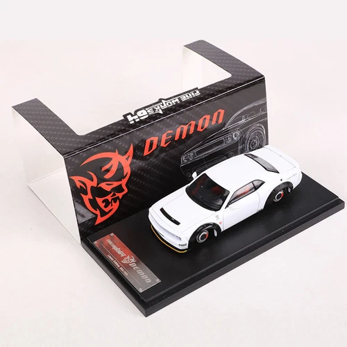 Fine Works FW 1:64 Dodge SRT Hellcat Demon Demon Alloy Car Diecast Model - Picture 8 of 26