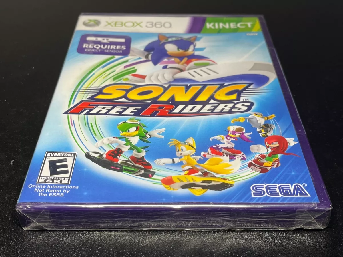 Sonic Free Riders — Complete! Fast Shipping! (Xbox 360, 2010) Kinect  10086680492