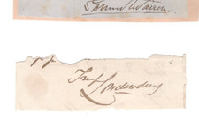 6th Marquess Londonderry (1852–1915) Signed Clip Autographed Lord-Lt. Ireland
