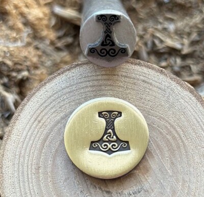 Thor Hammer Metal Stamp Marking Steel Die Hammer Impact Punch Stamp Tool
