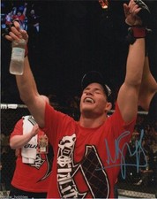 UFC Ultimate Fighting Champ Michael Bisping Autographed Signed 8x10 Photo COA B